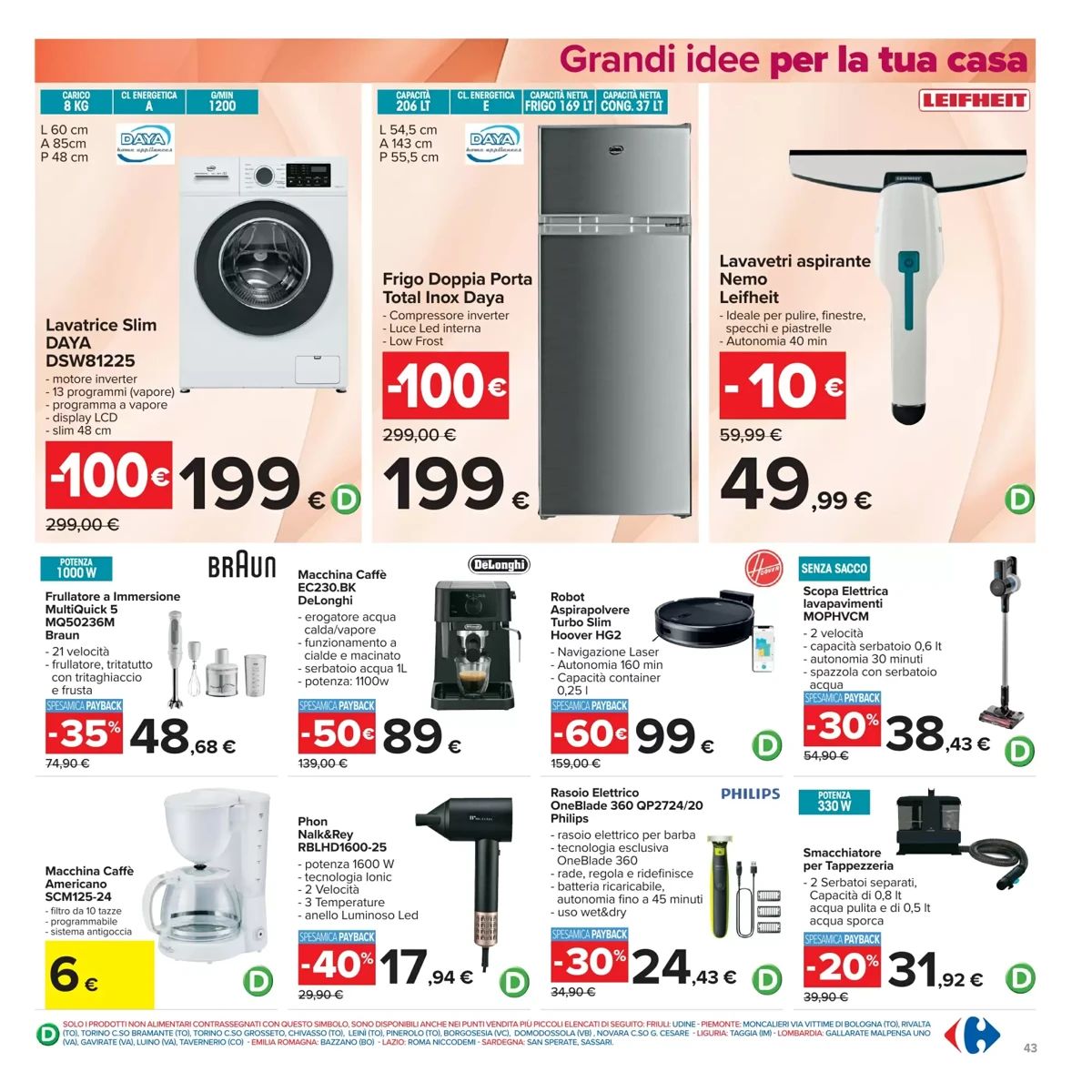 Volantino Carrefour, pagina 43 di 50