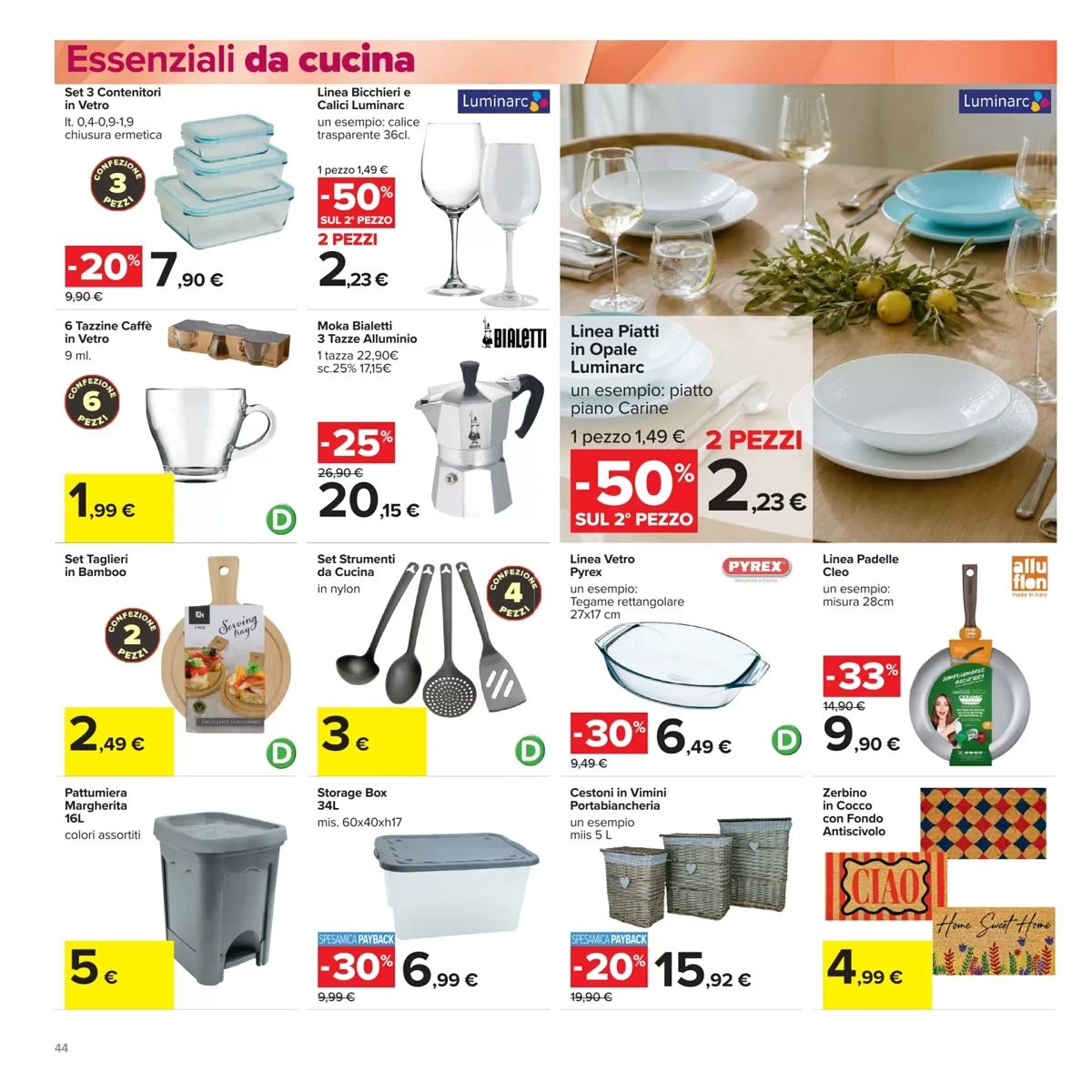 Volantino Carrefour, pagina 44 di 50