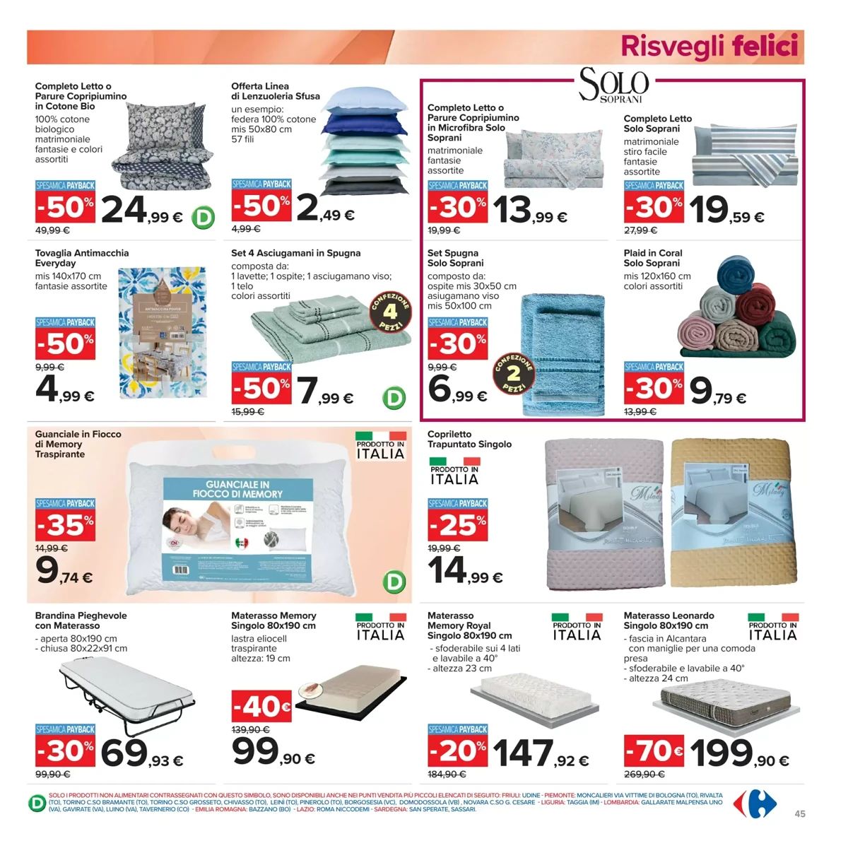 Volantino Carrefour, pagina 45 di 50