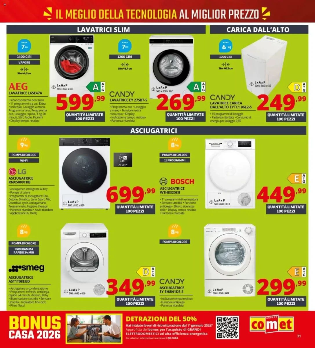Volantino Comet, pagina 31 di 41