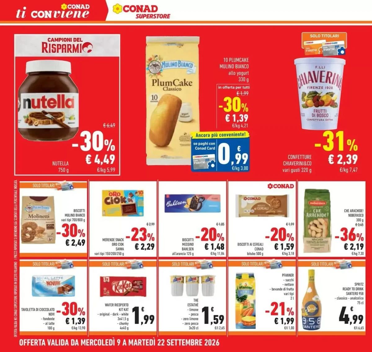Volantino Conad, pagina 12 di 46
