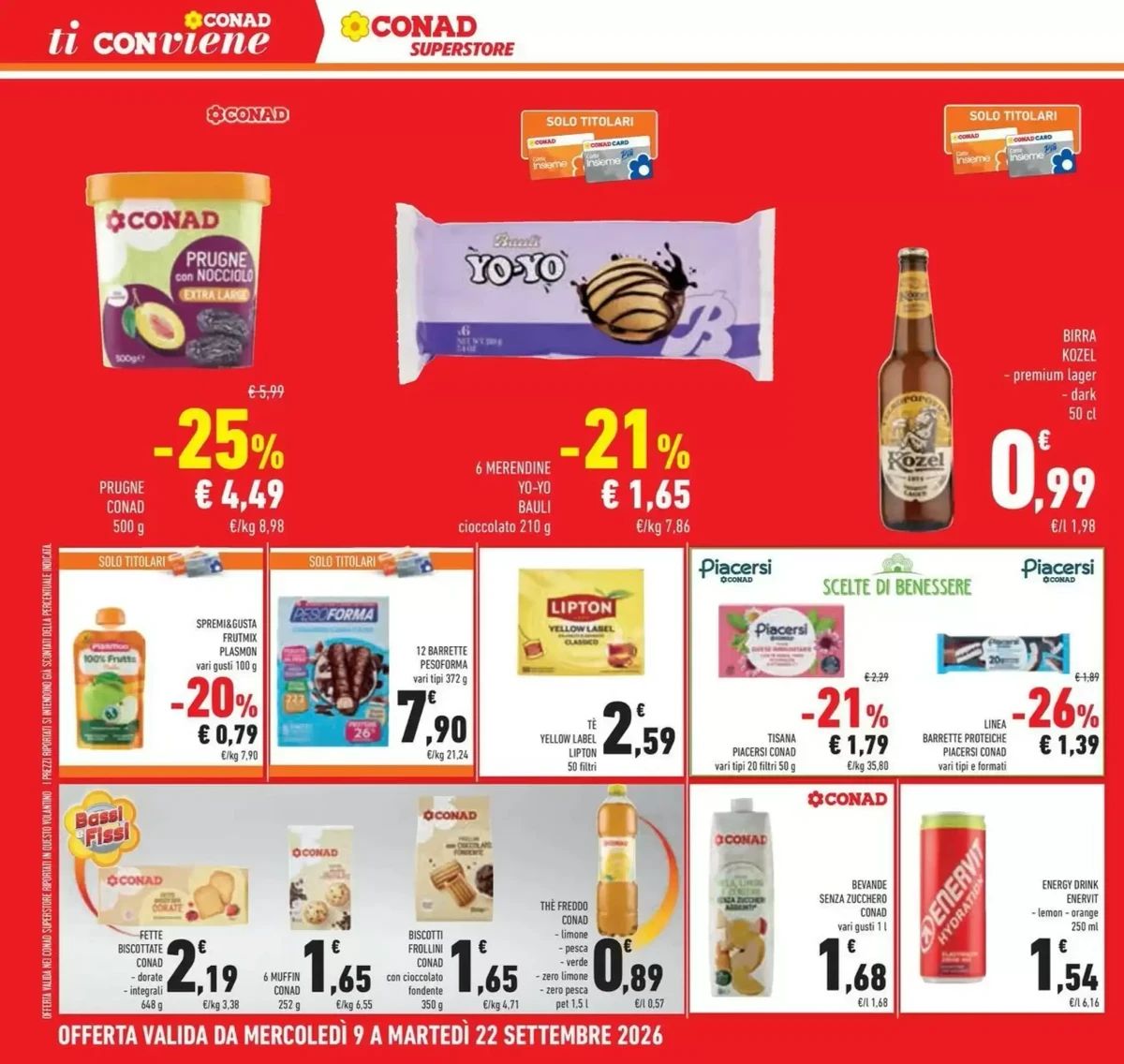 Volantino Conad, pagina 24 di 46