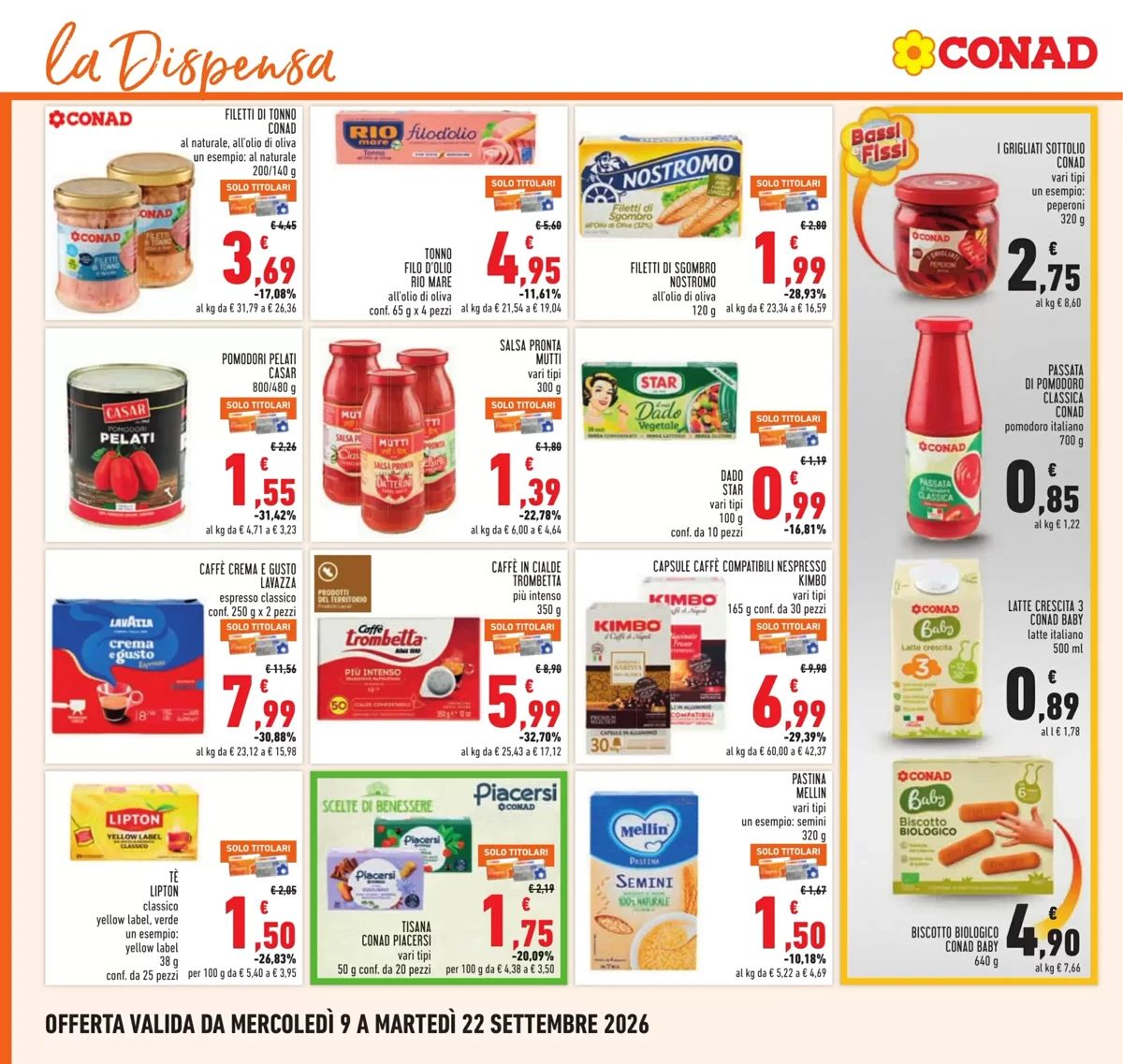 Volantino Conad, pagina 16 di 28