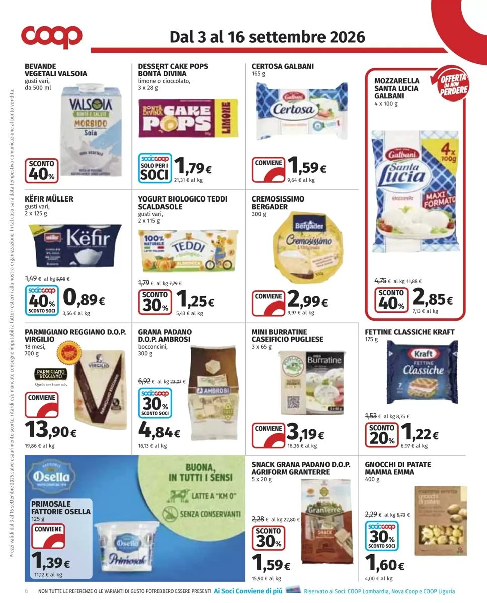 Volantino Coop, pagina 6 di 19