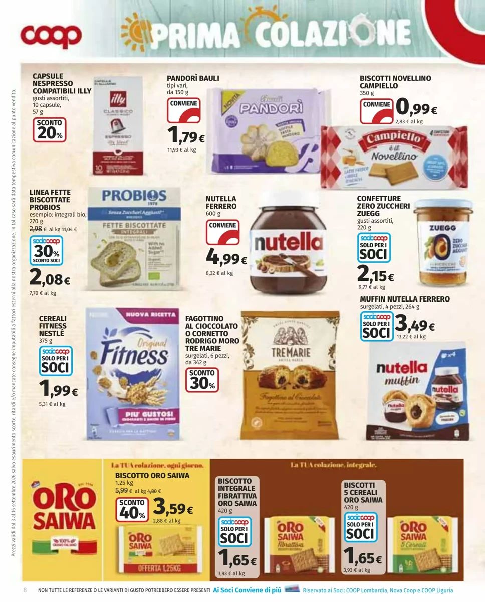 Volantino Coop, pagina 8 di 19
