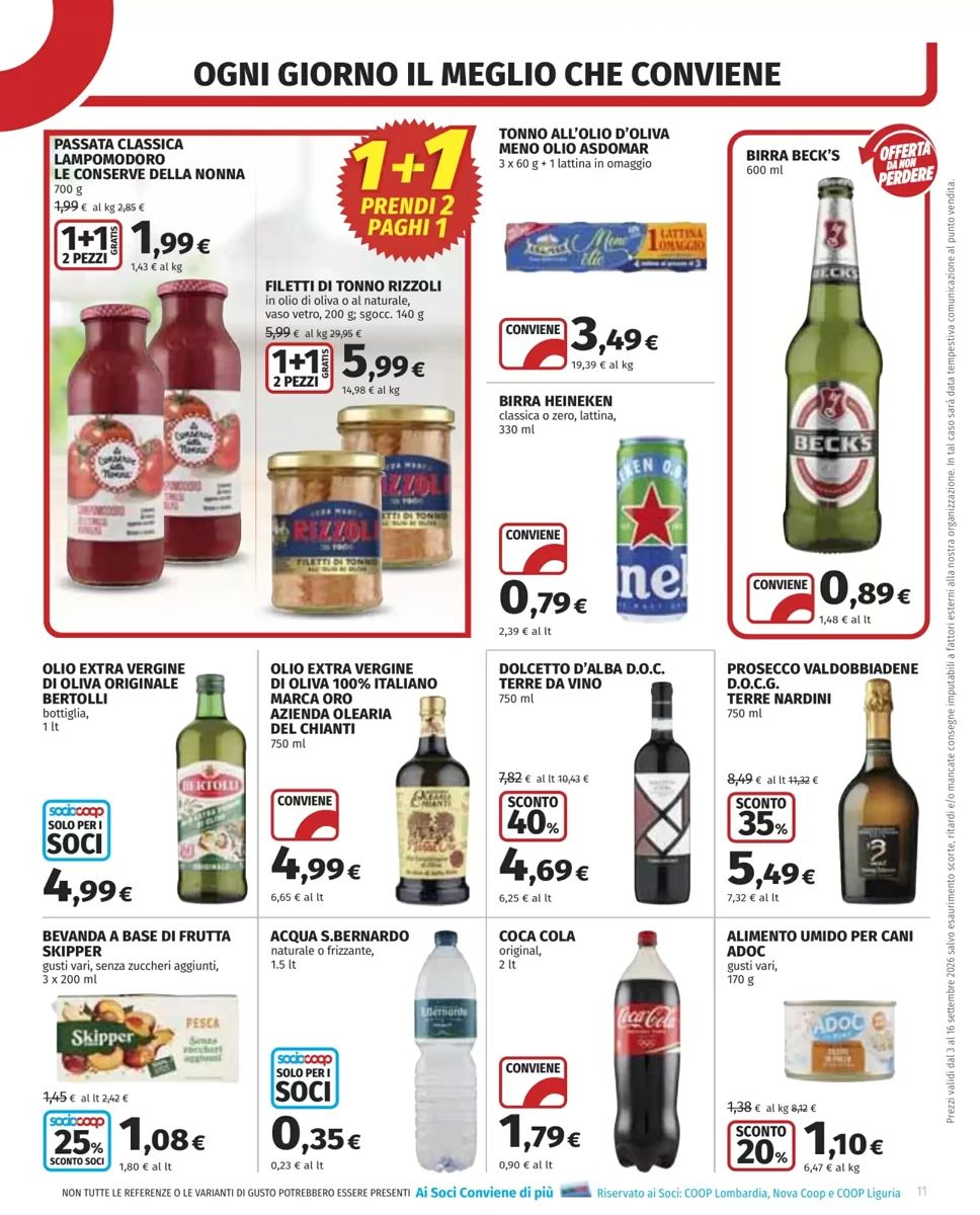 Volantino Coop, pagina 11 di 19
