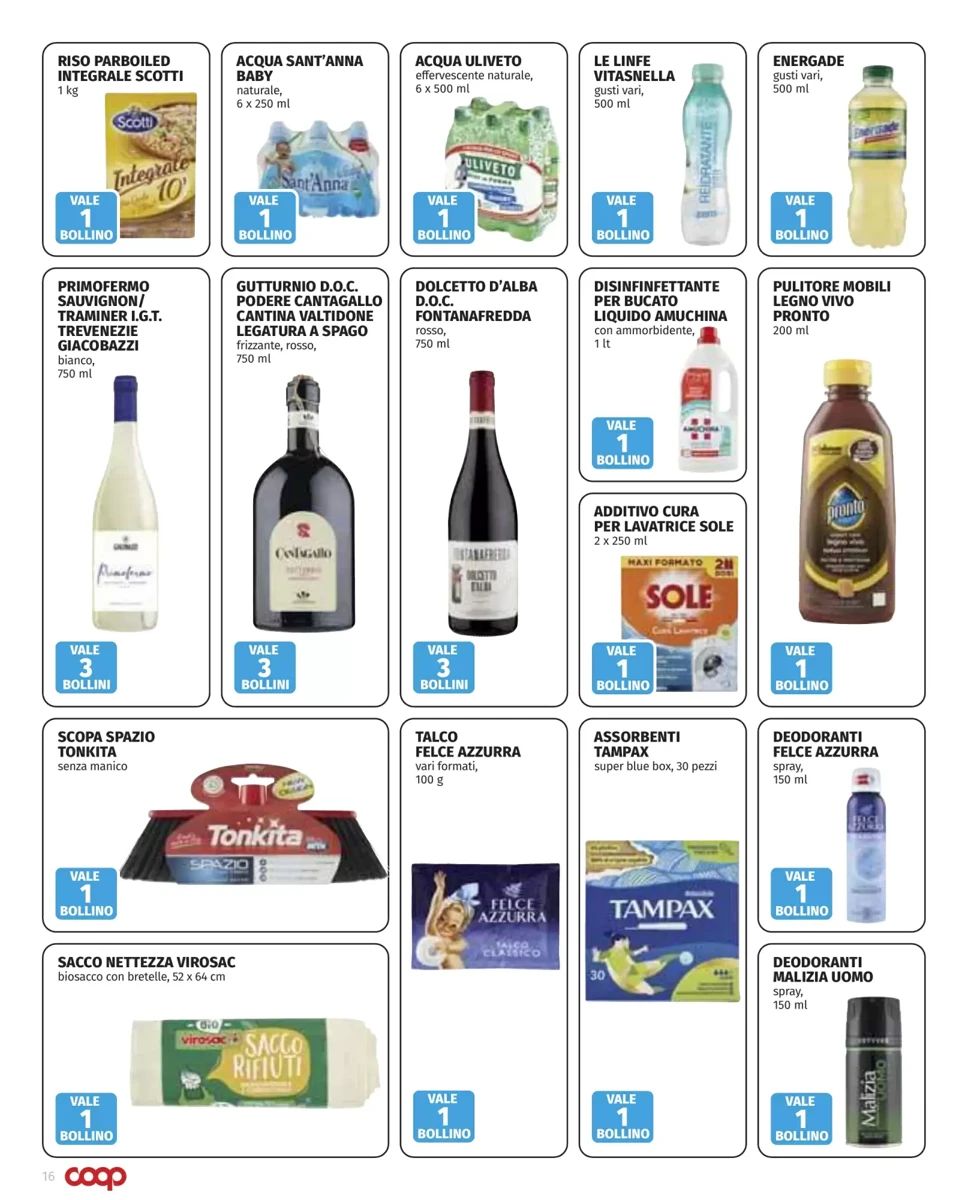 Volantino Coop, pagina 16 di 19