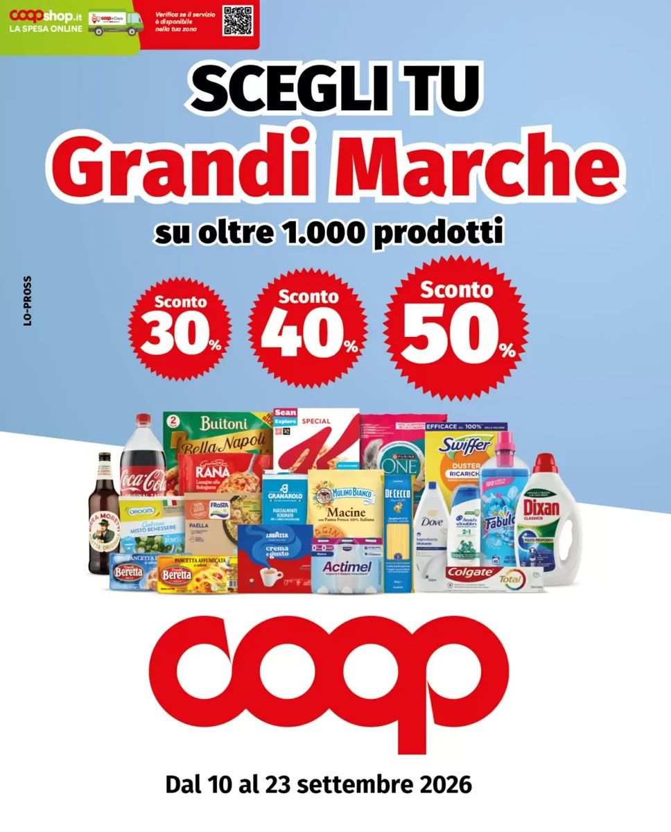 Volantino Coop, pagina 1 di 16