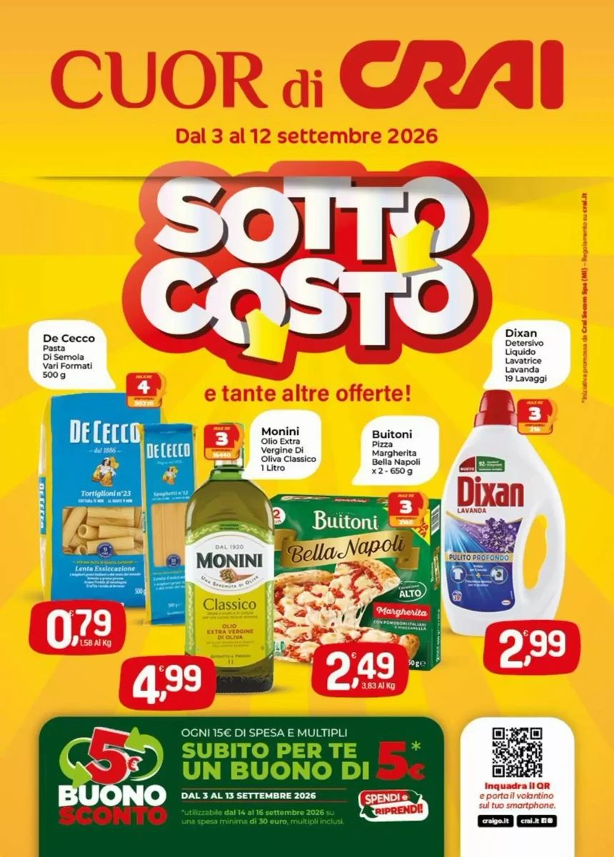 Volantino Crai, pagina 1 di 4