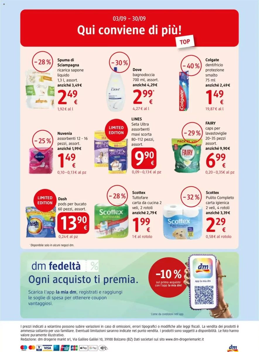 Volantino dm, pagina 16 di 16