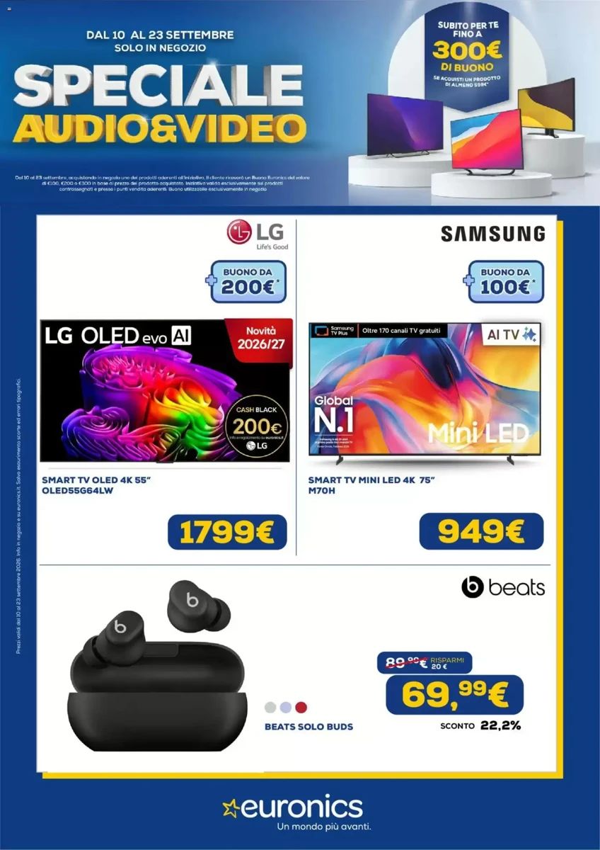 Volantino Euronics, pagina 1 di 19