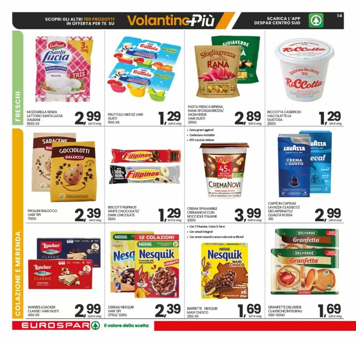 Volantino Eurospar, pagina 14 di 29