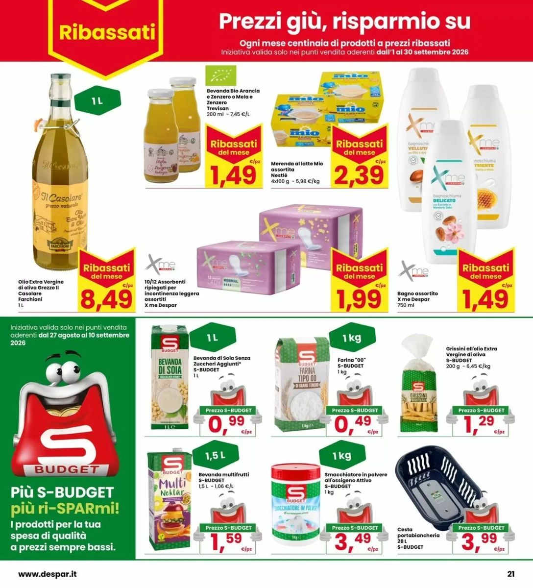 Volantino Eurospar, pagina 21 di 34