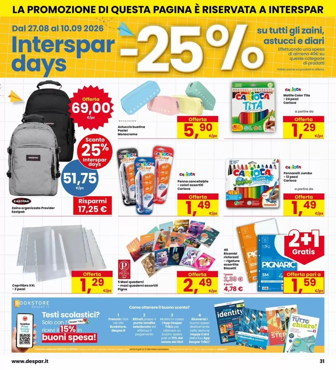 Volantino Eurospar, pagina 31 di 34