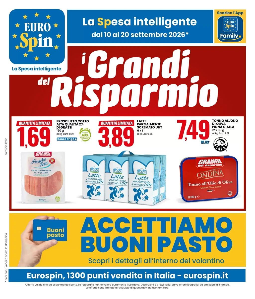 Volantino Eurospin, pagina 1 di 20