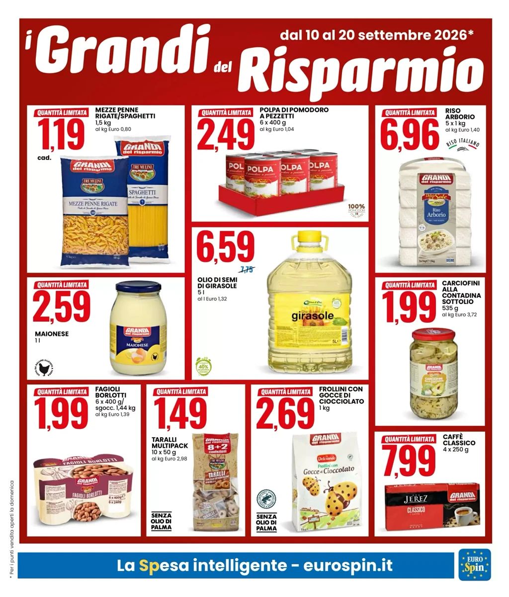 Volantino Eurospin, pagina 3 di 20