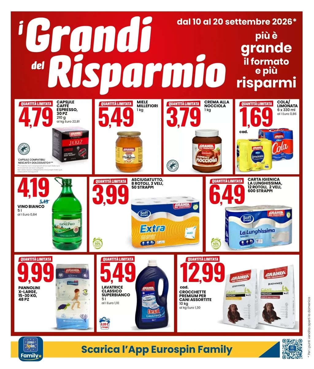 Volantino Eurospin, pagina 4 di 20