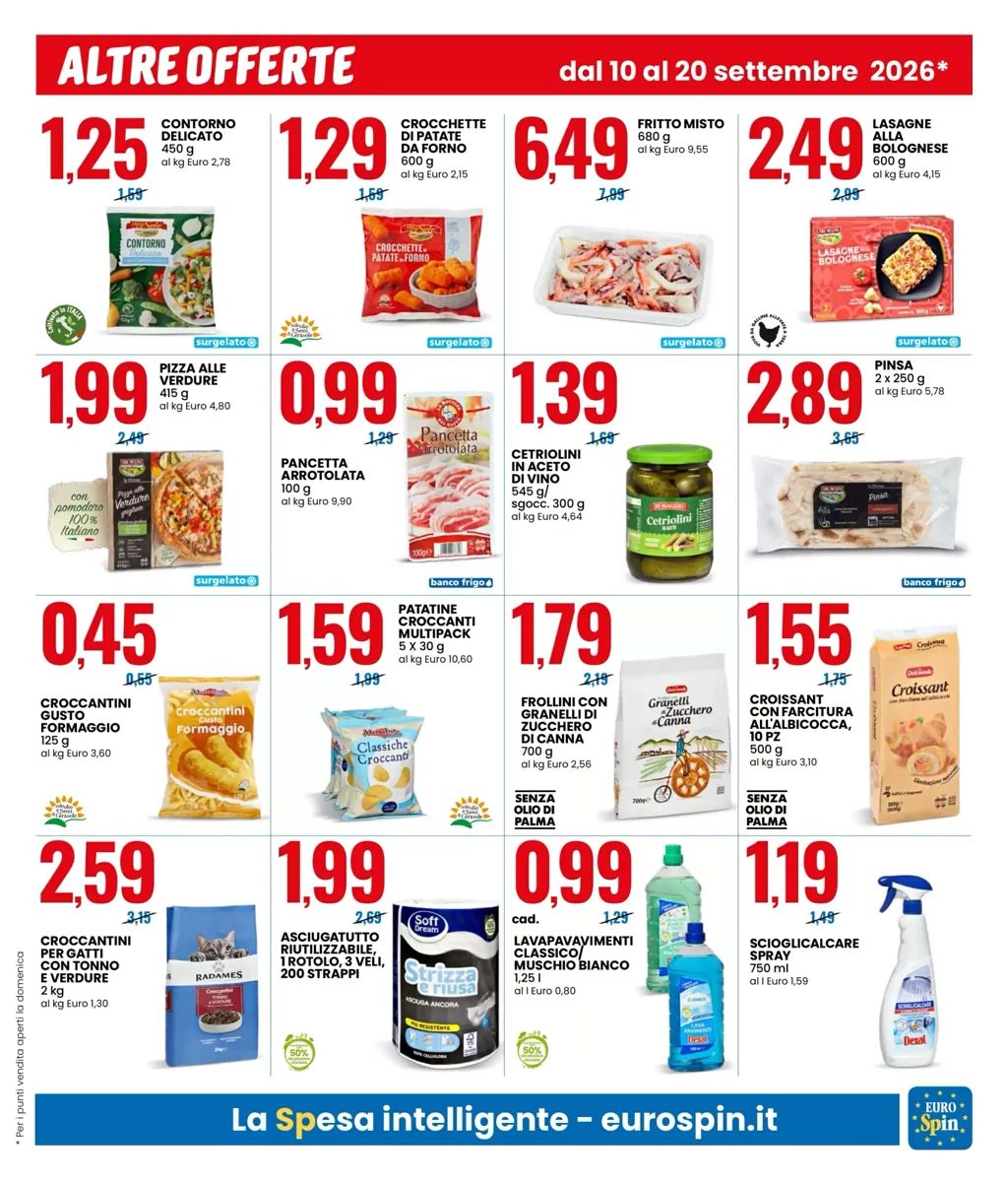 Volantino Eurospin, pagina 13 di 20