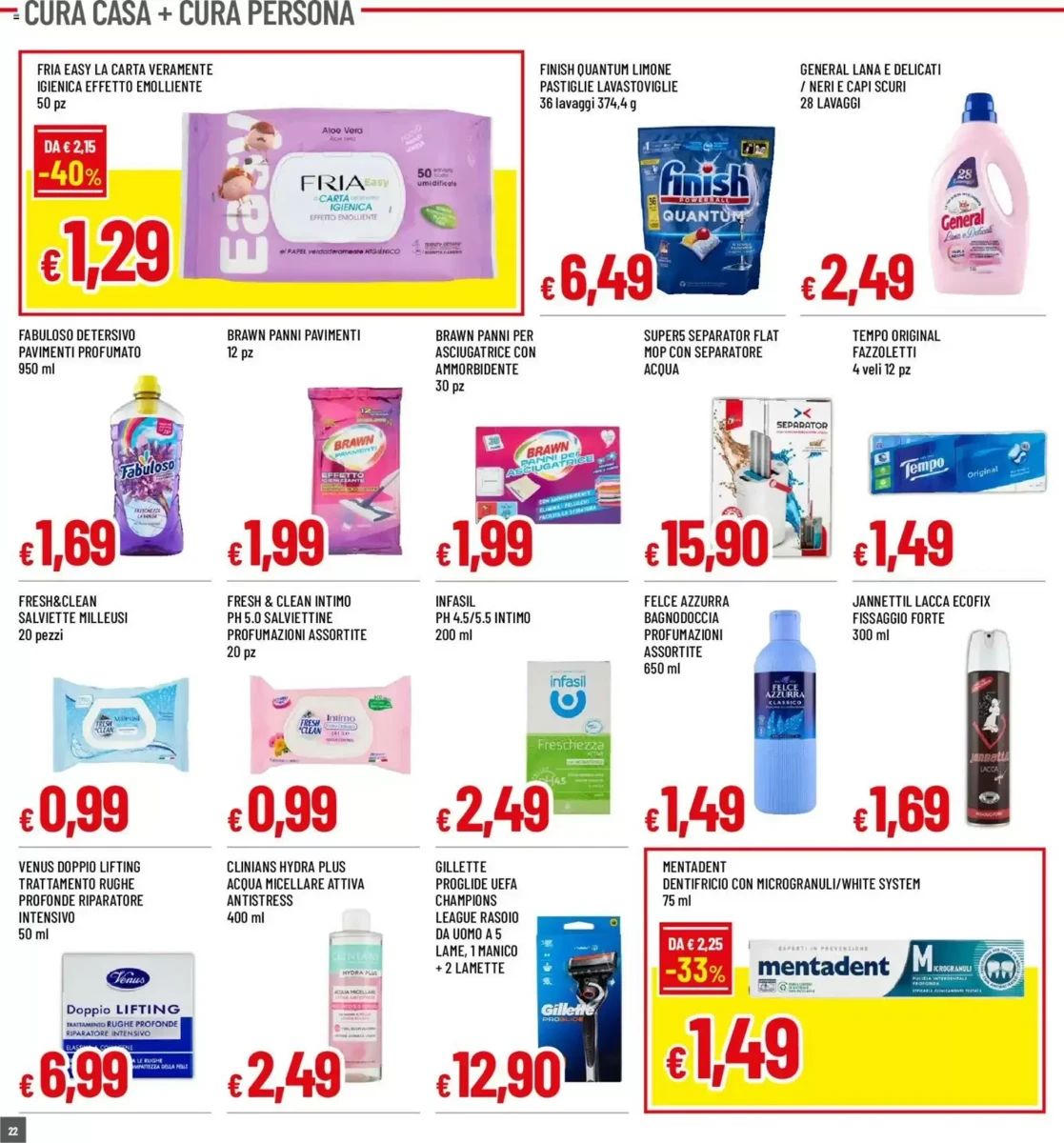 Volantino Famila, pagina 22 di 24