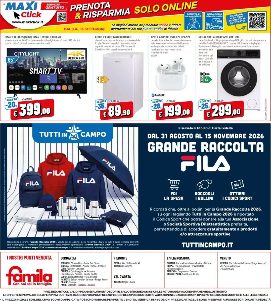 Volantino Famila, pagina 24 di 24