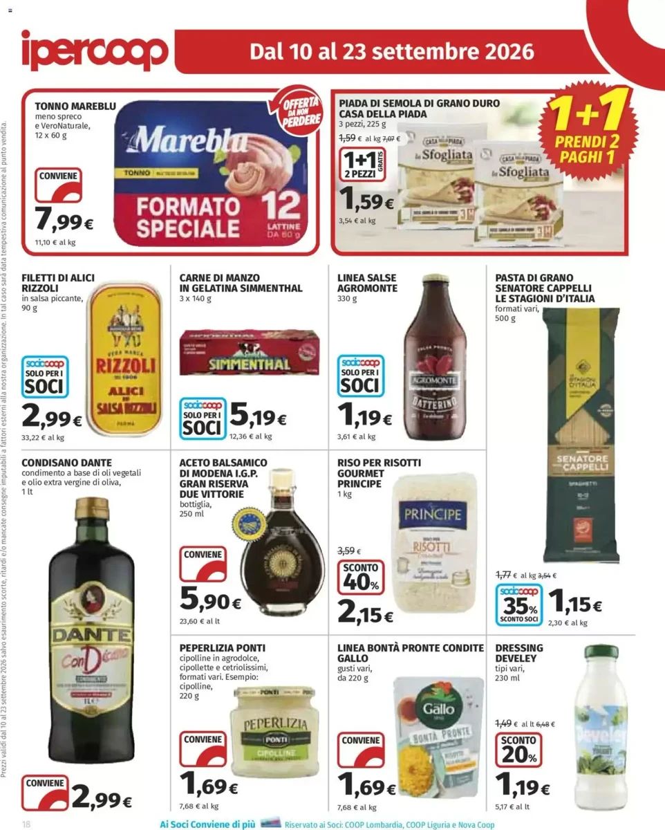 Volantino Ipercoop, pagina 18 di 50