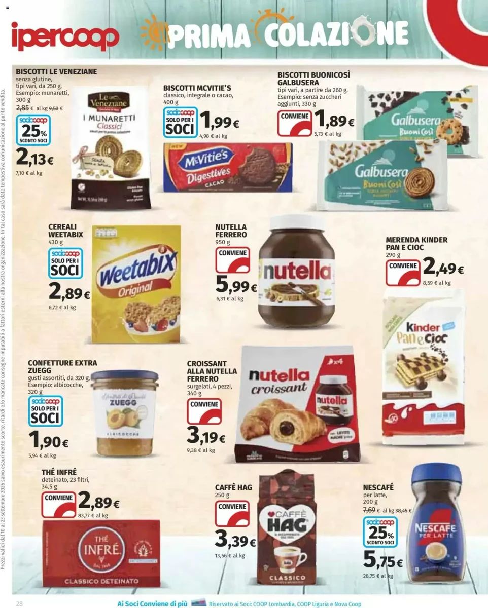 Volantino Ipercoop, pagina 28 di 50