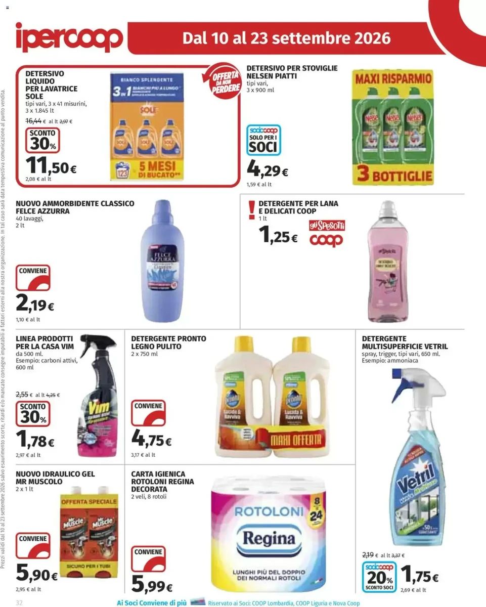 Volantino Ipercoop, pagina 32 di 50