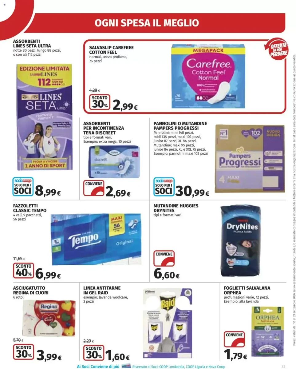 Volantino Ipercoop, pagina 33 di 50