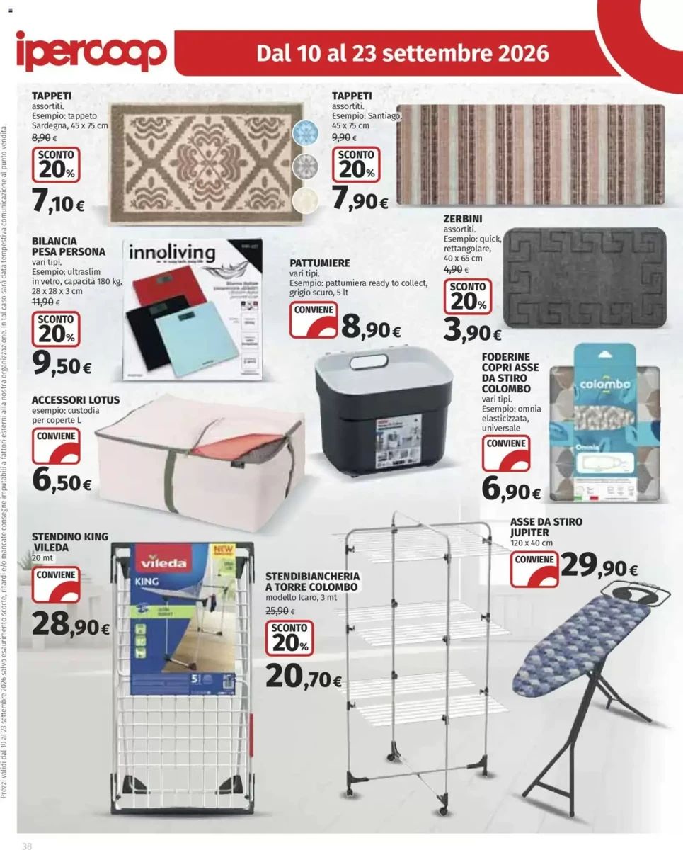 Volantino Ipercoop, pagina 38 di 50