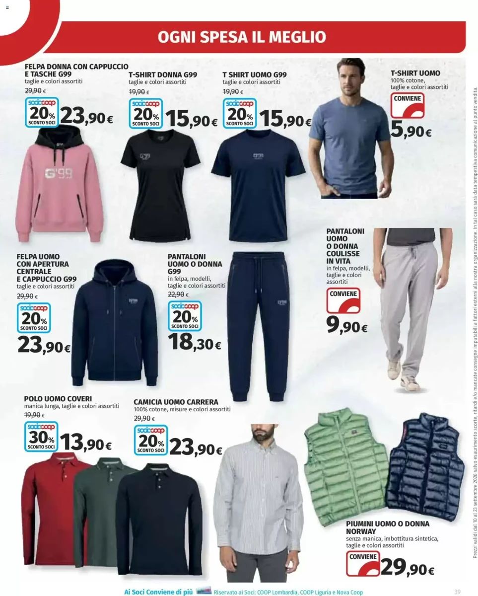 Volantino Ipercoop, pagina 39 di 50
