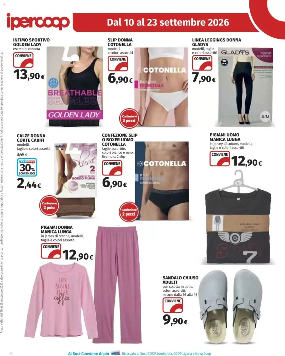 Volantino Ipercoop, pagina 40 di 50