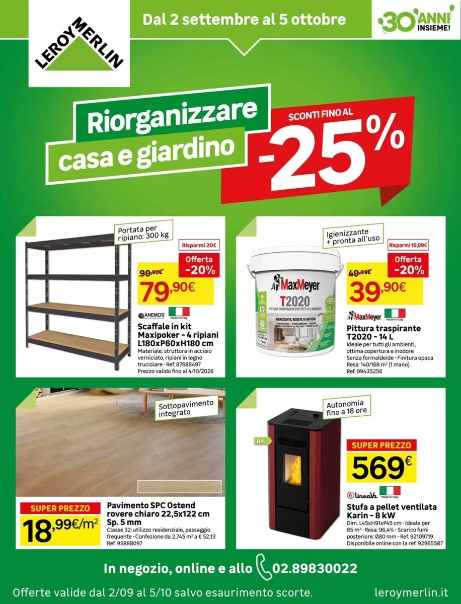 Volantino Leroy Merlin, pagina 1 di 20