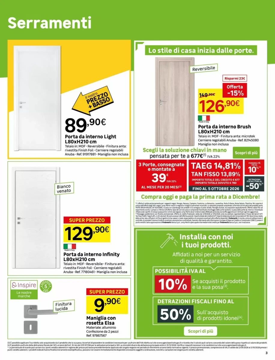 Volantino Leroy Merlin, pagina 3 di 20