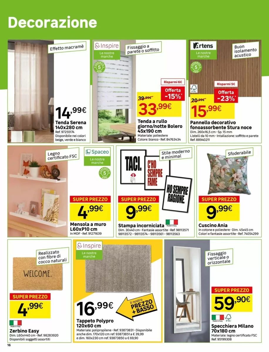 Volantino Leroy Merlin, pagina 16 di 20