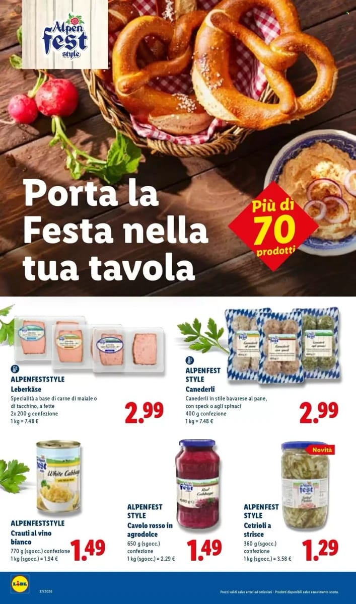 Volantino Lidl, pagina 22 di 58