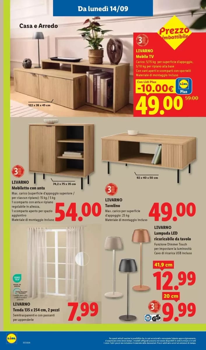 Volantino Lidl, pagina 44 di 58