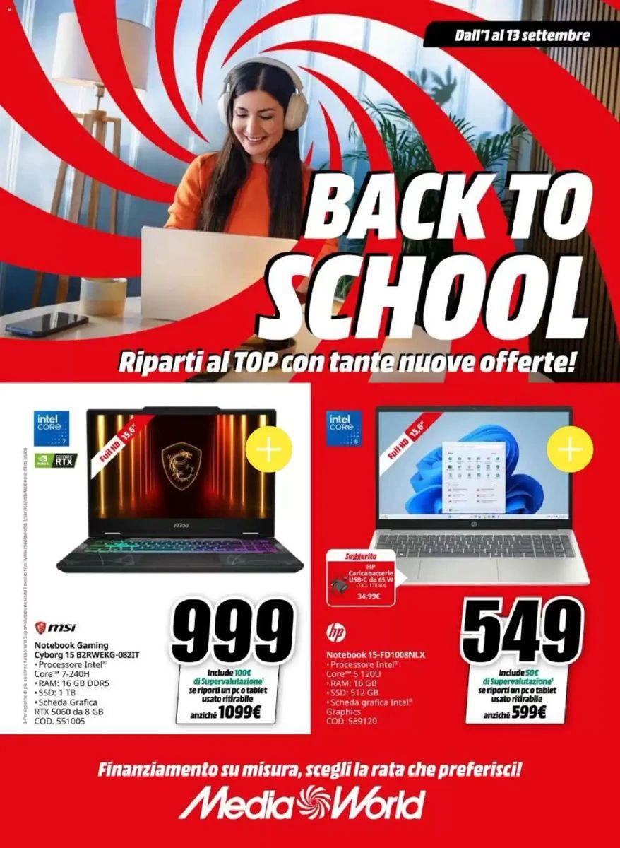 Volantino MediaWorld, pagina 1 di 33