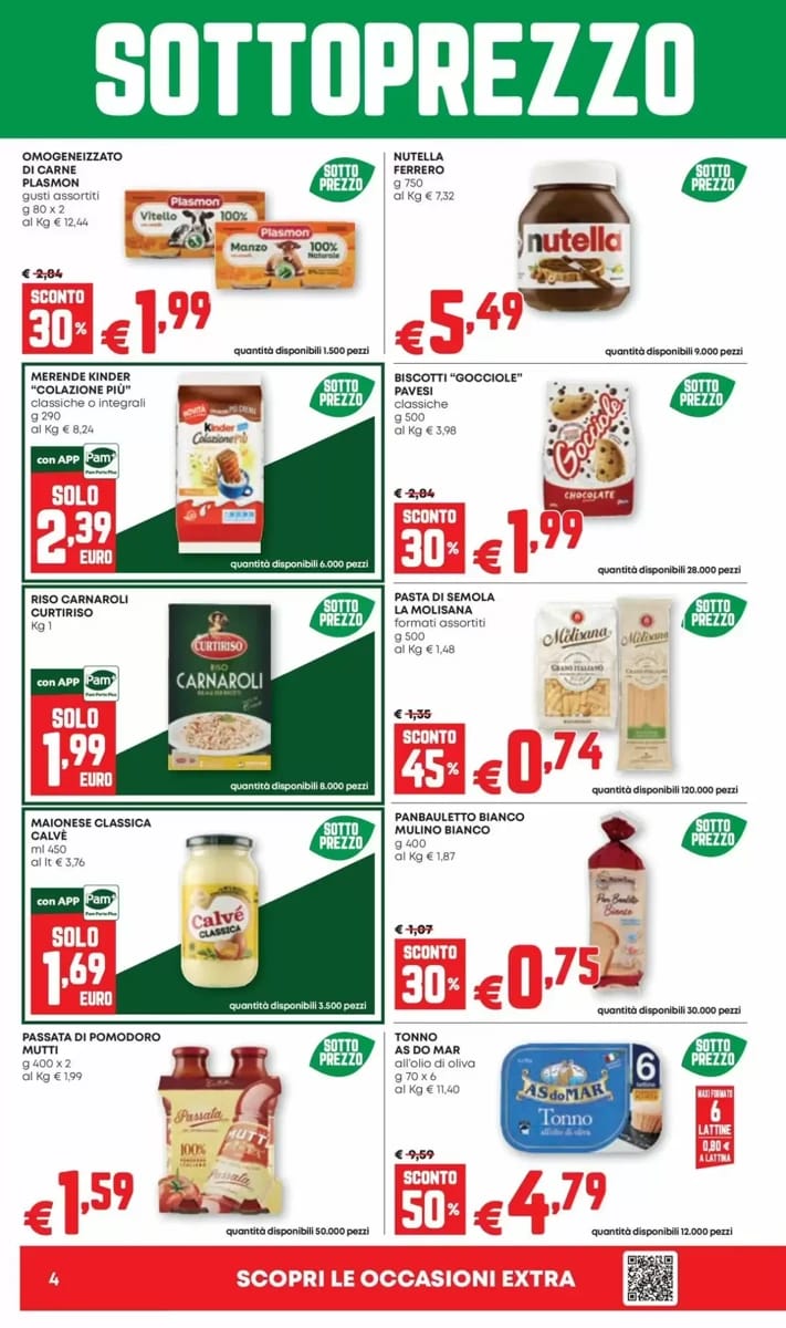 Volantino PAM, pagina 4 di 20