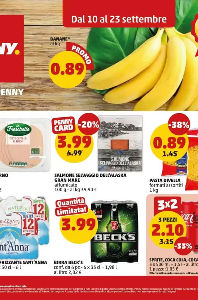 Copertina del volantino Penny Market, valido 10–23 settembre 2026