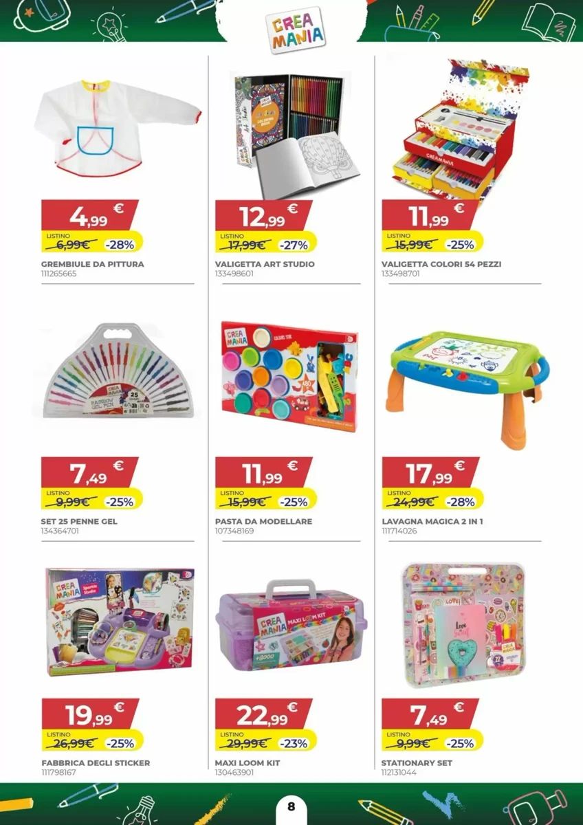 Volantino Toys Center, pagina 8 di 27