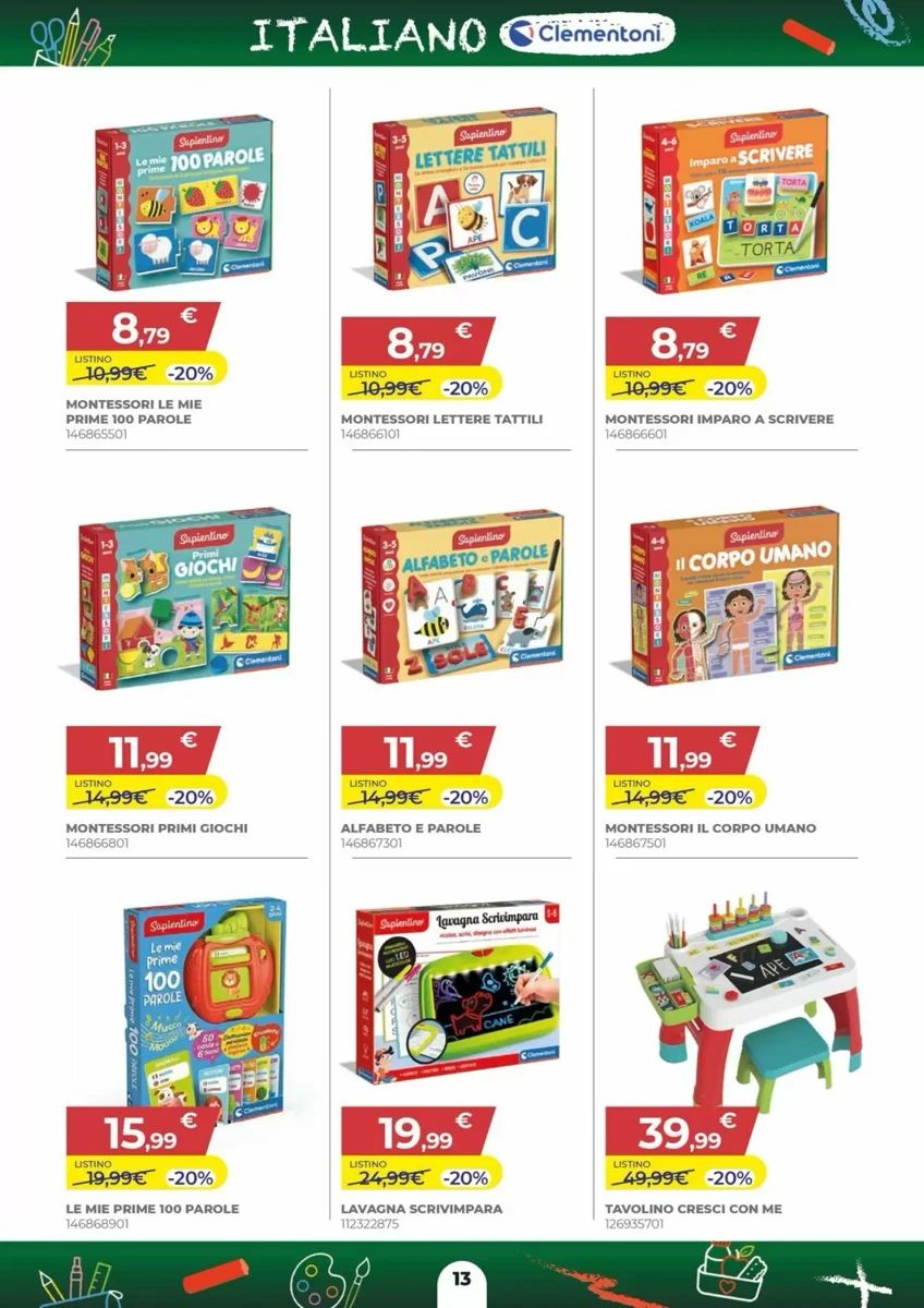 Volantino Toys Center, pagina 13 di 27