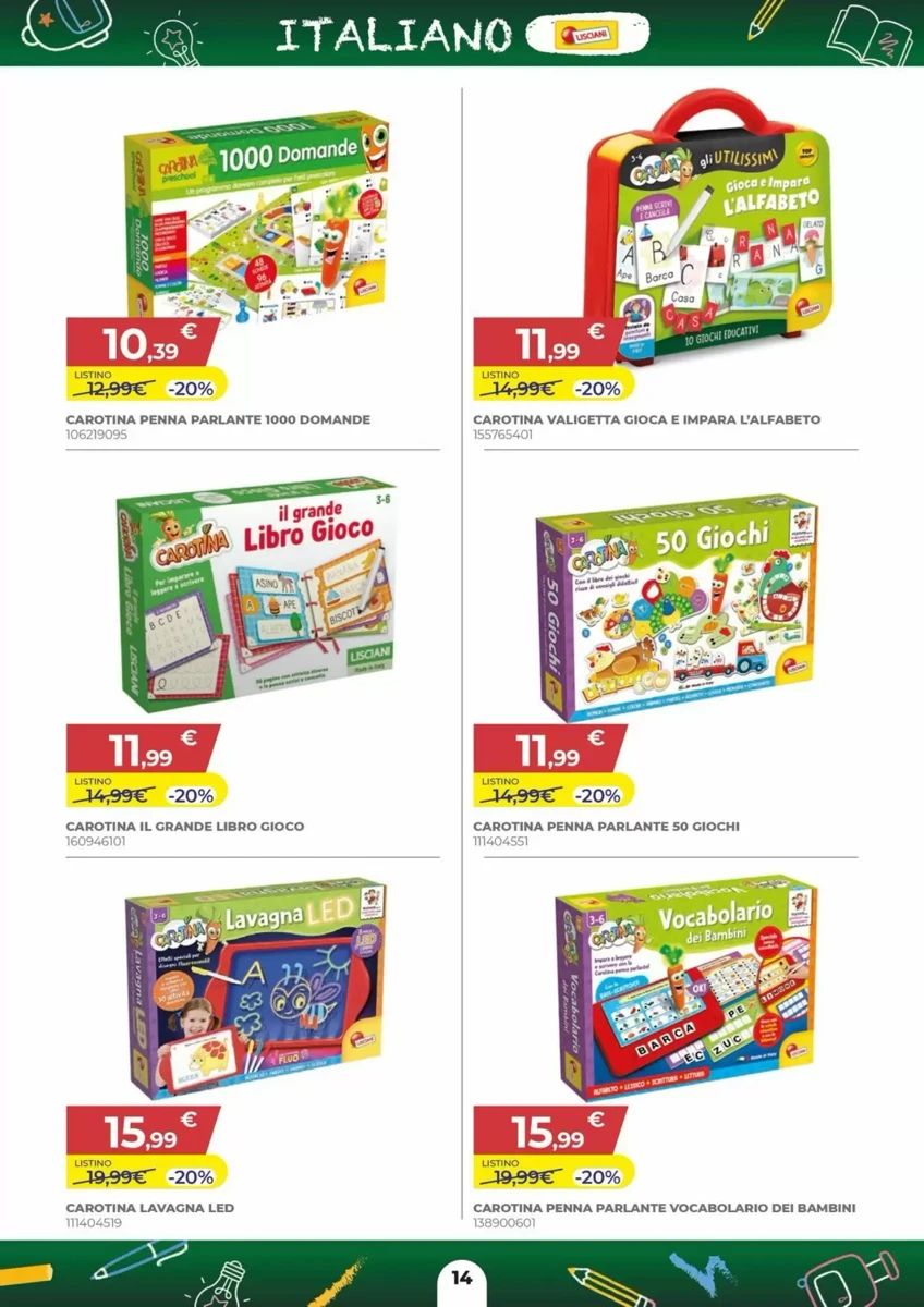Volantino Toys Center, pagina 14 di 27