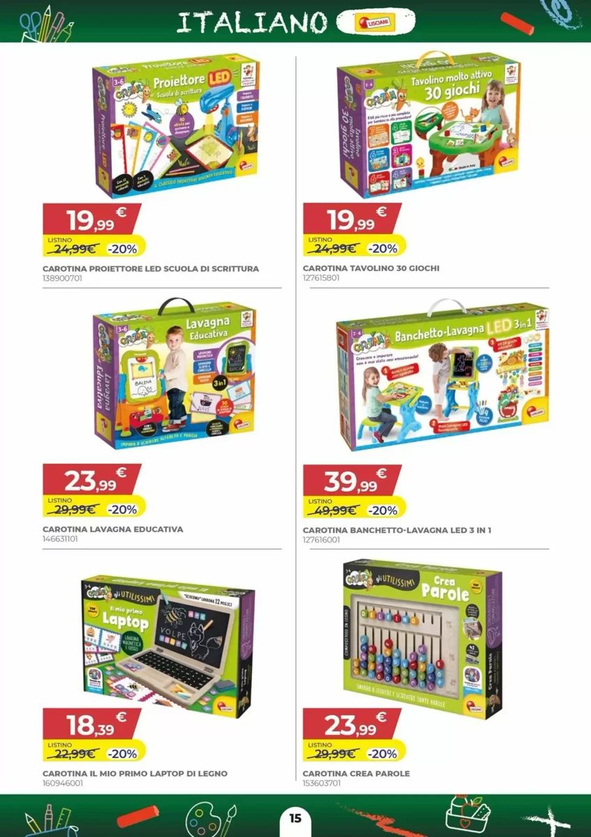 Volantino Toys Center, pagina 15 di 27