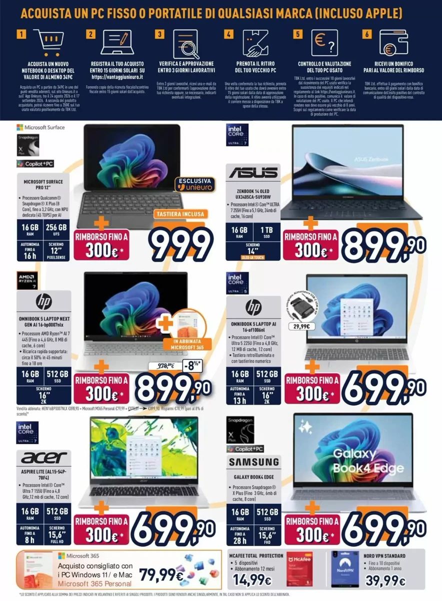 Volantino Unieuro, pagina 9 di 45