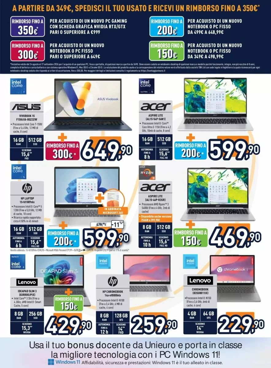 Volantino Unieuro, pagina 10 di 45