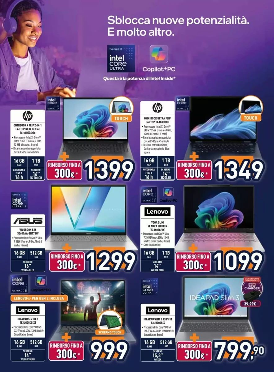 Volantino Unieuro, pagina 11 di 45