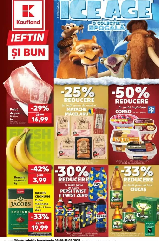 Coperta catalogului Kaufland, valabil 9–15 septembrie 2026