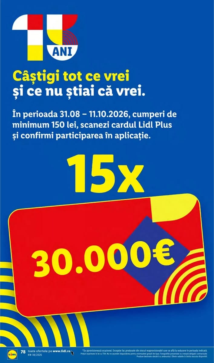 Catalog Lidl, pagina 78 din 82