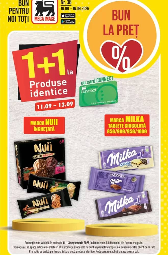 Coperta catalogului Mega Image, valabil 10–16 septembrie 2026