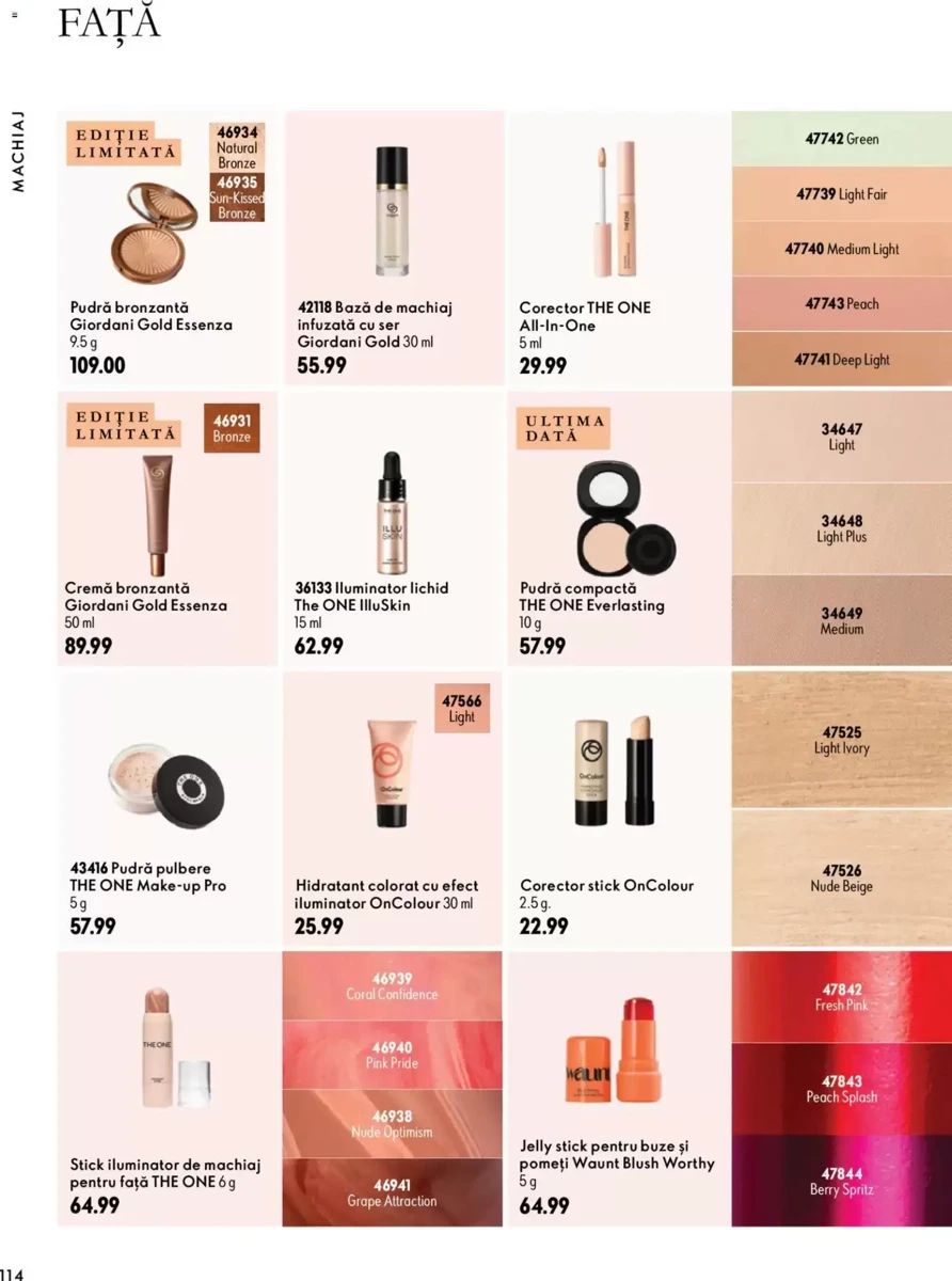 Catalog Oriflame, pagina 114 din 172